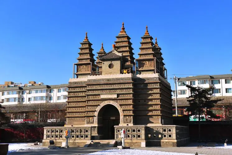 内蒙古呼和浩特五塔寺（慈灯寺）